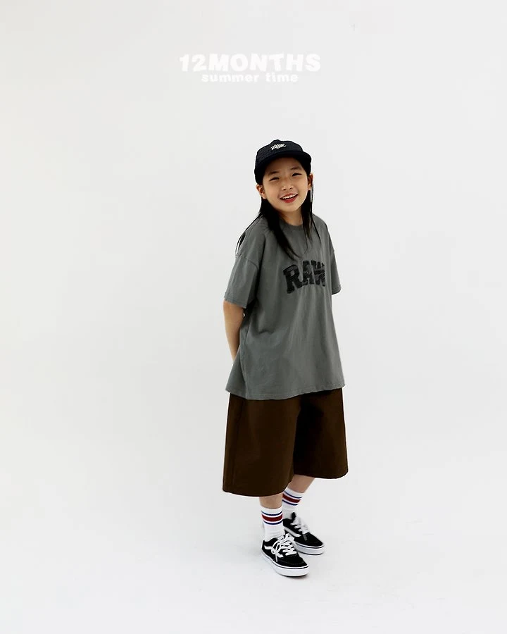 12 Month - Korean Children Fashion - #prettylittlegirls - Raw Tee (Kids) - 5