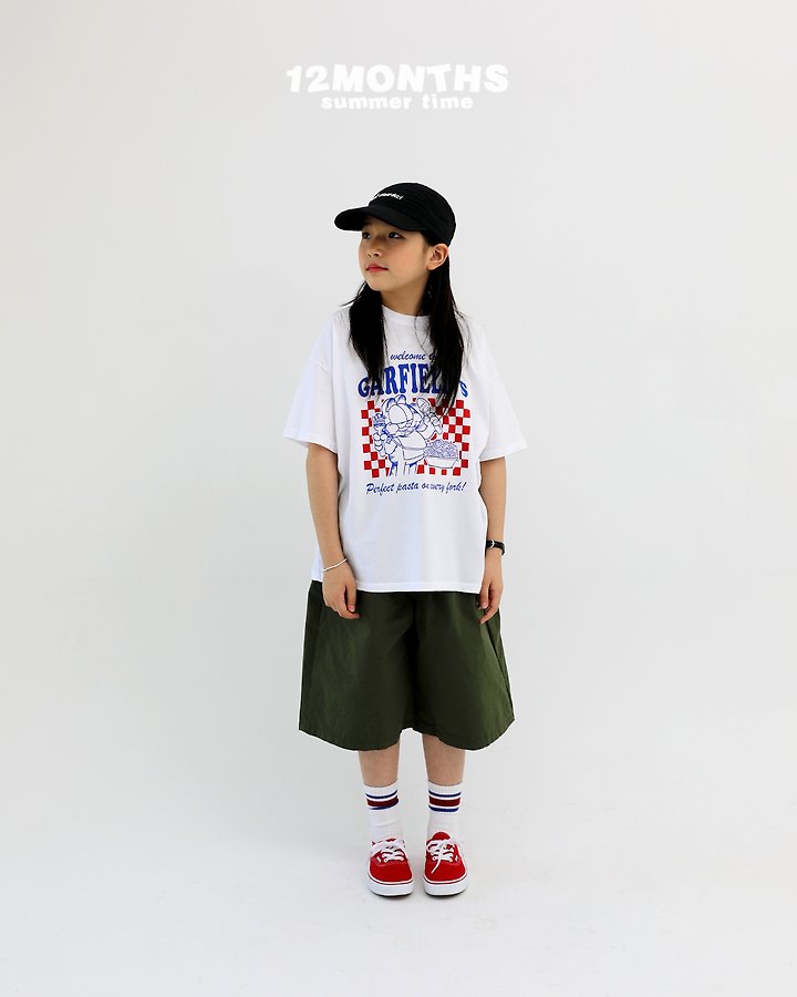 12 Month - Korean Children Fashion - #prettylittlegirls - Garfield Tee (Kids) - 7