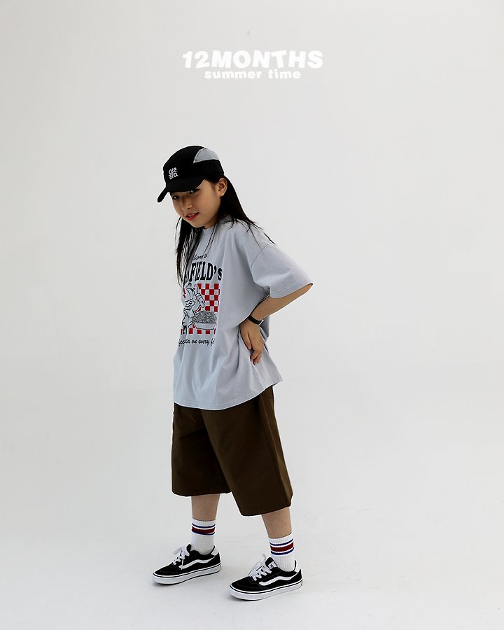 12 Month - Korean Children Fashion - #prettylittlegirls - Garfield Tee (Junior) - 6