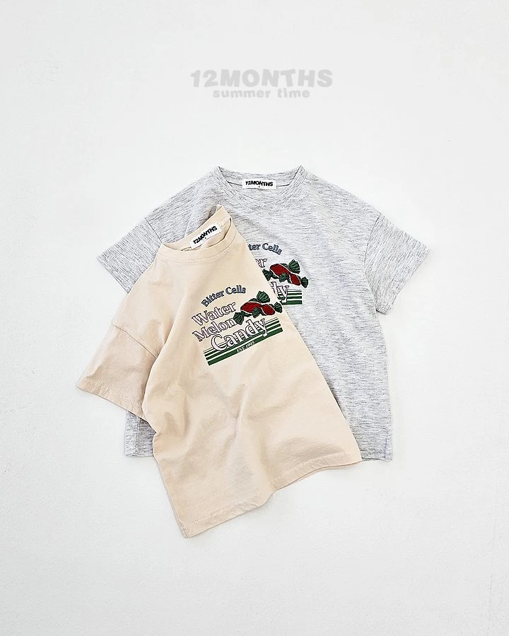 12 Month - Korean Children Fashion - #toddlerclothing - Candy Tee (Kids)