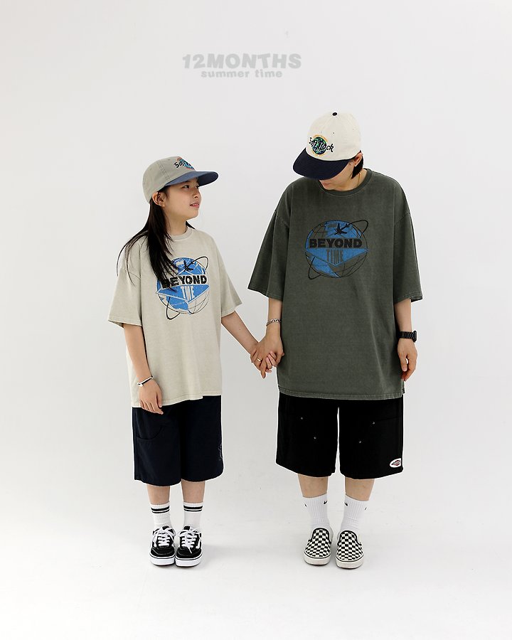 12 Month - Korean Women Fashion - #momslook - Beyond Pigment Tee (with Mom) - 12