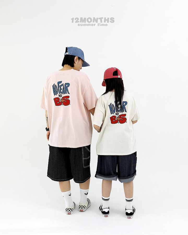 12 Month - Korean Women Fashion - #momslook - No Fear Tee (with Mom) - 8