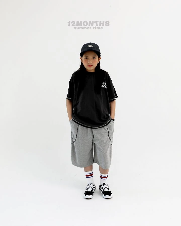 12 Month - Korean Women Fashion - #momslook - Thunder Rock Tee (with Mom) - 10