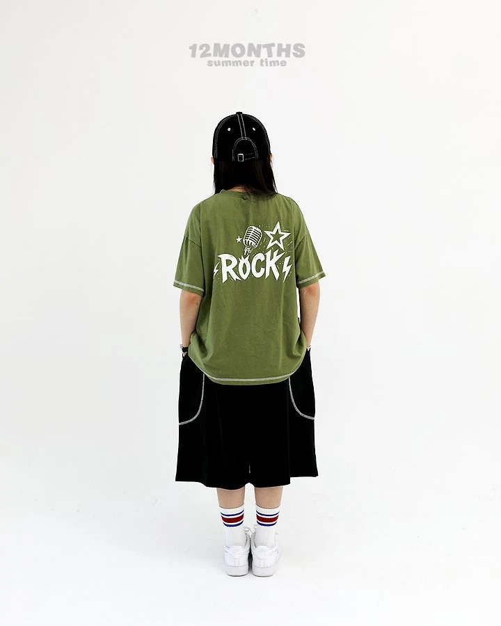 12 Month - Korean Women Fashion - #momslook - Thunder Rock Tee (with Mom) - 12