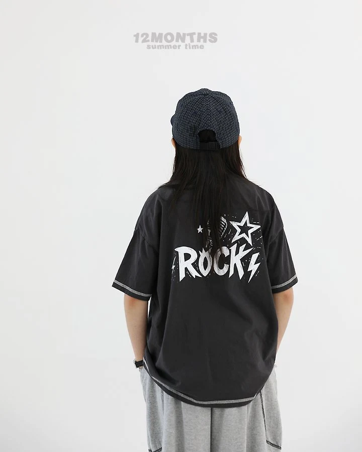 12 Month - Korean Women Fashion - #momslook - Thunder Rock Tee (with Mom) - 6