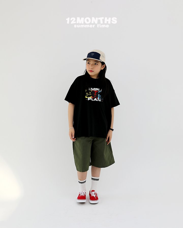 12 Month - Korean Women Fashion - #momslook - Simple Plan Tee (with Mom) - 10