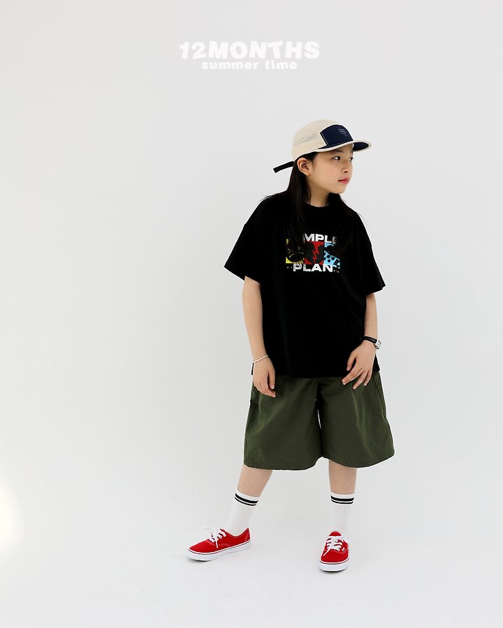 12 Month - Korean Women Fashion - #momslook - Simple Plan Tee (with Mom) - 12