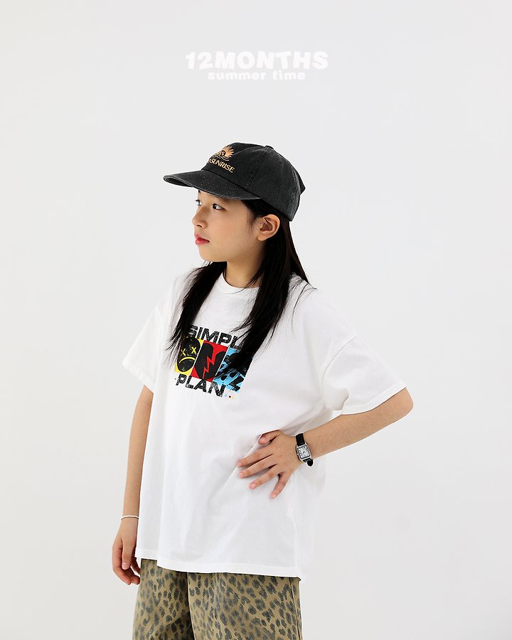 12 Month - Korean Women Fashion - #shopsmall - Simple Plan Tee (with Mom) - 3