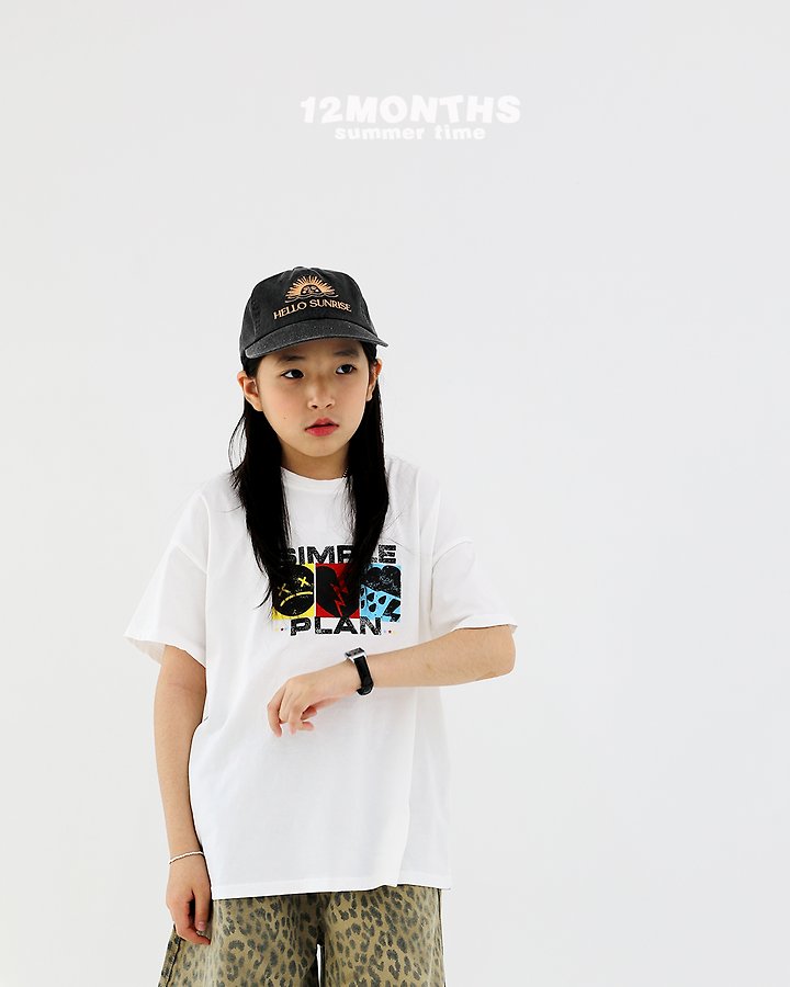 12 Month - Korean Women Fashion - #thelittlethings - Simple Plan Tee (with Mom) - 5