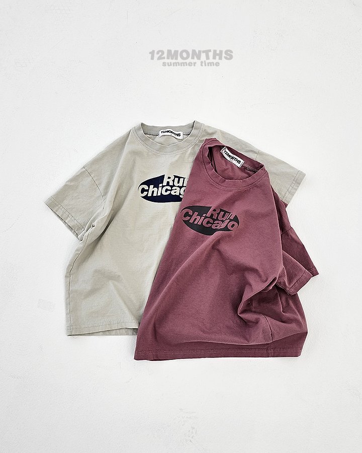 12 Month - Korean Women Fashion - #thelittlethings - Chicago Tee (with Mom)