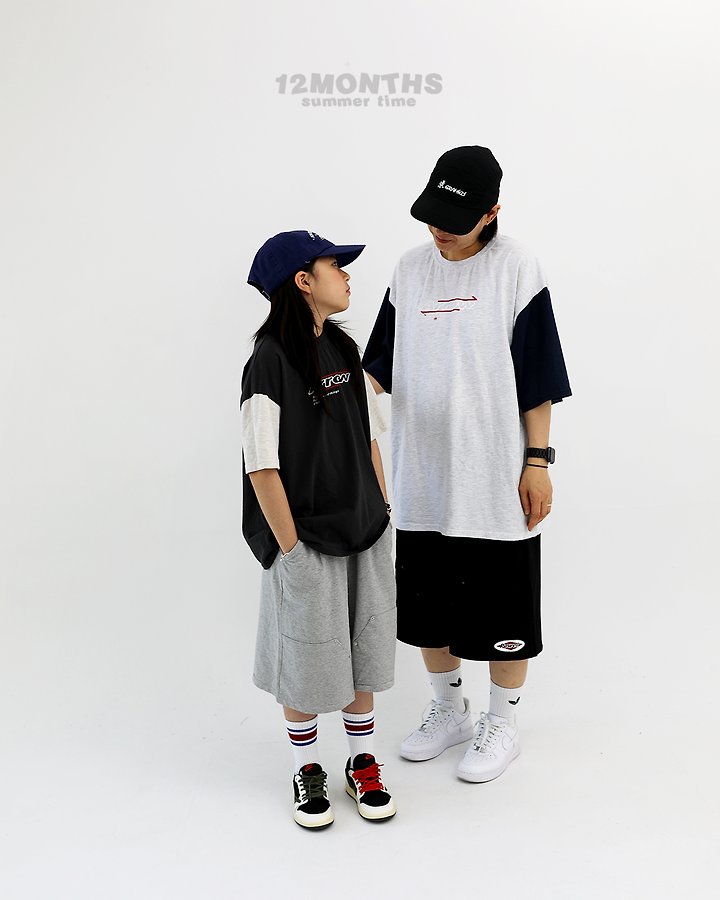 12 Month - Korean Women Fashion - #vintageinspired - Arrow Tee (with Mom) - 12
