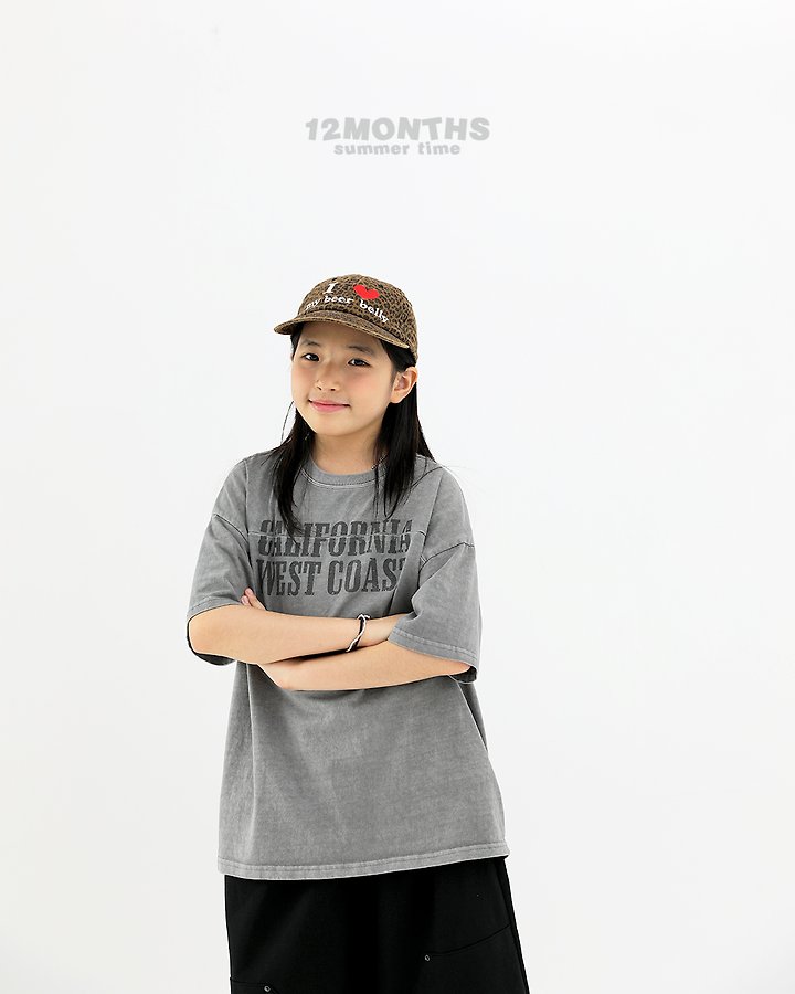 12 Month - Korean Women Fashion - #womensfashion - Cali Cut Pigment Tee (with Mom) - 7