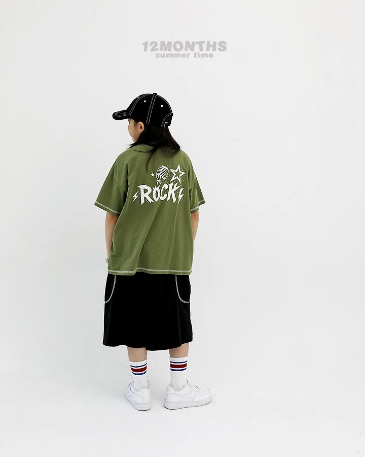12 Month - Korean Women Fashion - #womensfashion - Thunder Rock Tee (with Mom) - 3