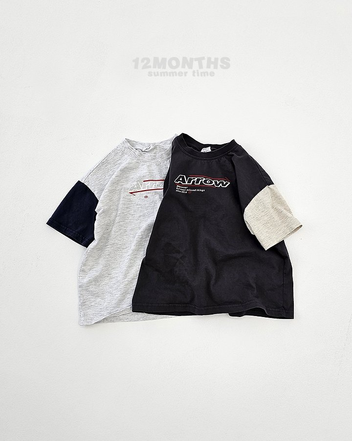 12 Month - Korean Women Fashion - #womensfashion - Arrow Tee (with Mom)
