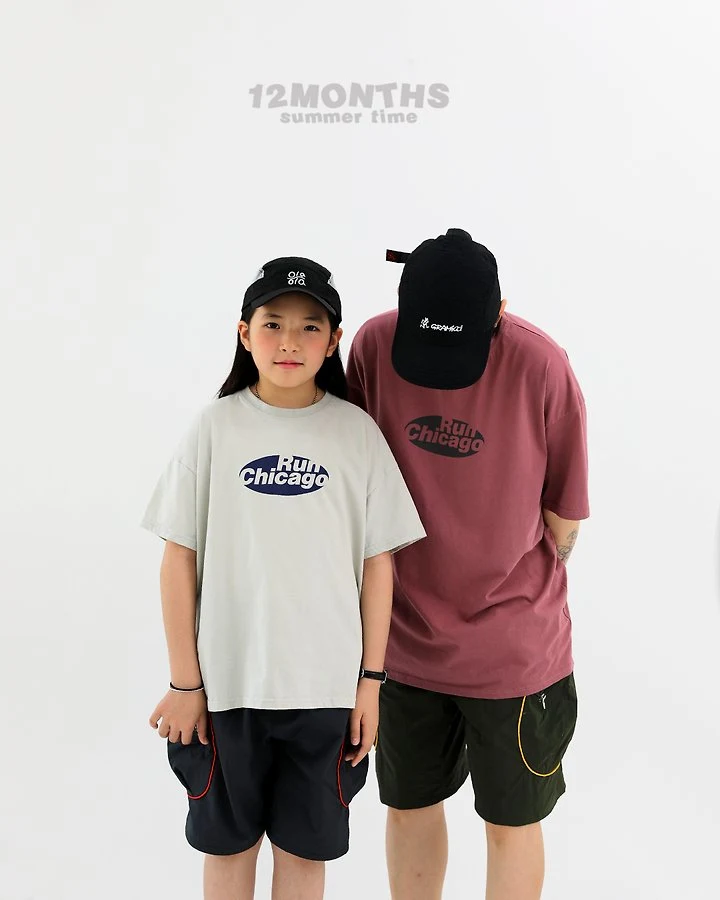 12 Month - Korean Women Fashion - #womensfashion - Chicago Tee (with Mom) - 9