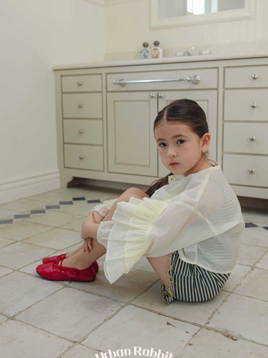 Ruffle Crop Shirt