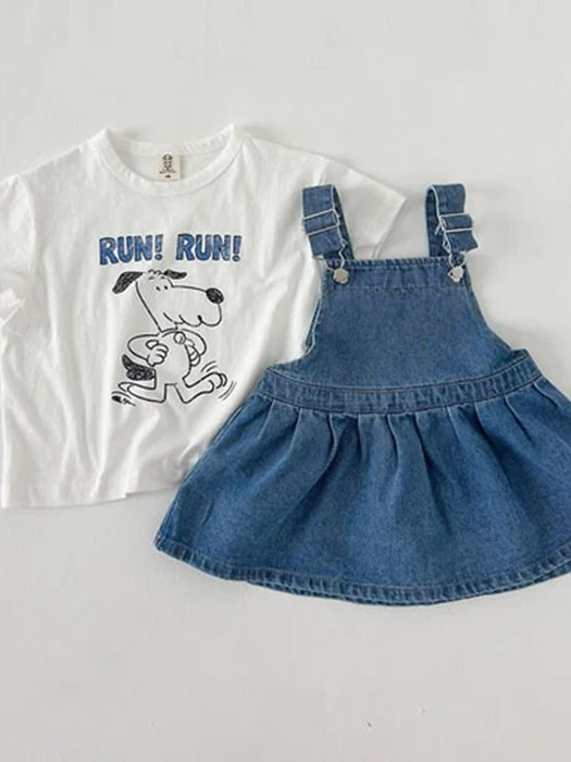 Denim One-piece