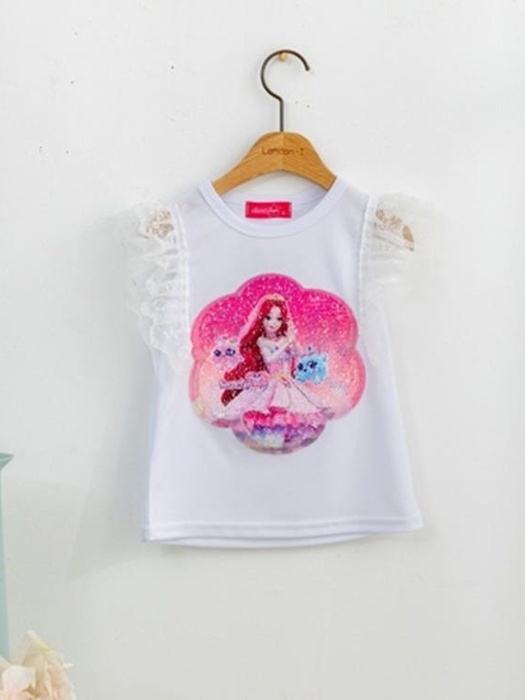 Jouju Reversible Sequin Shirring Tee Jouju Reversible Sequin Shirring Tee
