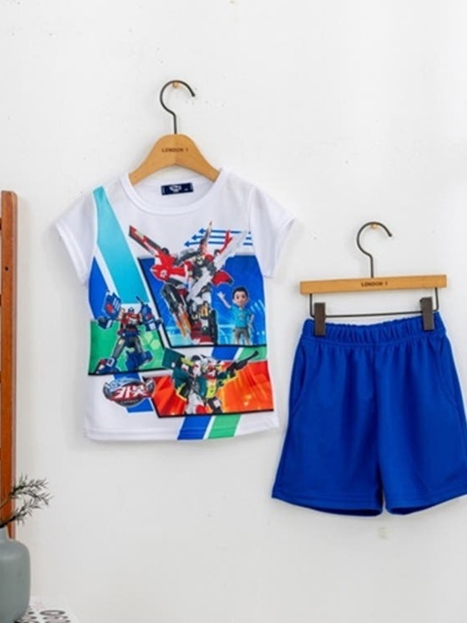Robot Mighty Cops Tee Robot Mighty Cops Tee