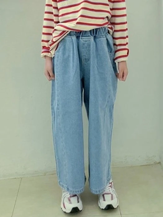 Line Denim Pants Line Denim Pants