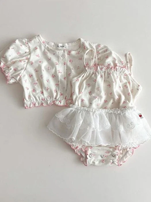 Cardigan Suit Set