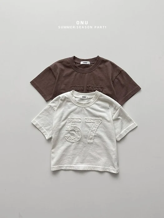Number Patch Tee Number Patch Tee