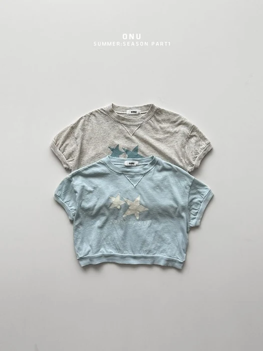 Star Ribbed Tee Star Ribbed Tee