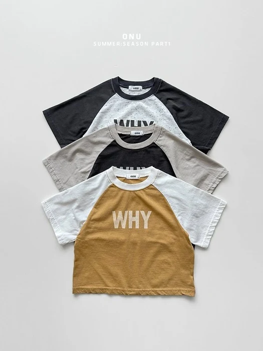 WHY Raglan Tee WHY Raglan Tee