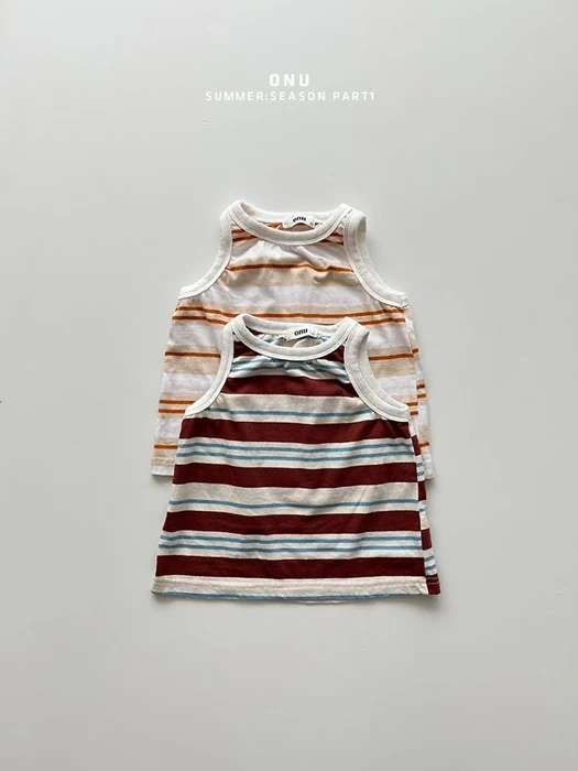 Stripe Rappa Sleeveless Stripe Rappa Sleeveless