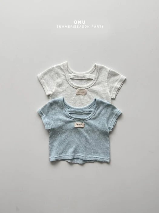 U-neck Short Sleeve Tee U-neck Short Sleeve Tee