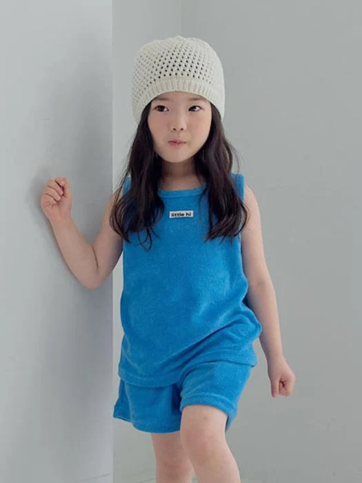 Multi Terry Sleeveless Multi Terry Sleeveless