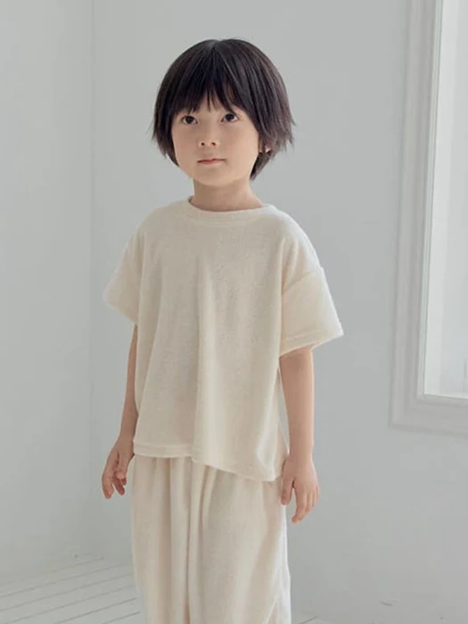Multi Terry Short Sleeve Tee Multi Terry Short Sleeve Tee