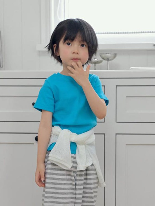 Color Ribbed Tee Color Ribbed Tee