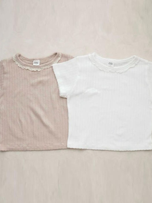 Momo Lace Tee Momo Lace Tee