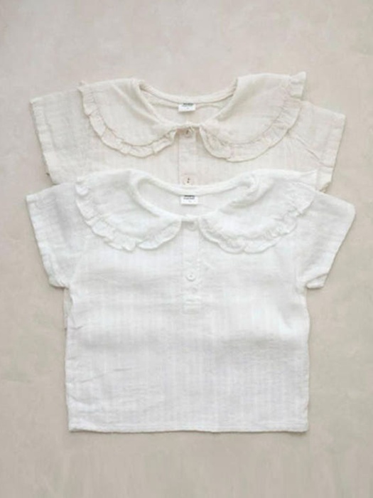 Moel Collar Blouse Moel Collar Blouse