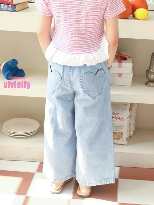 Dana Heart Pants (Denim) Dana Heart Pants (Denim)