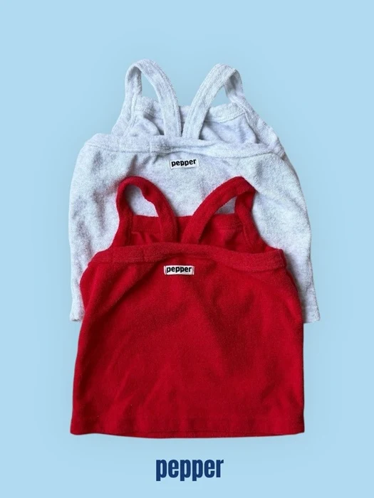 Ketchup Terry Sleeveless Ketchup Terry Sleeveless