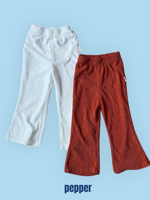 Pleats Bootcut Pants Pleats Bootcut Pants