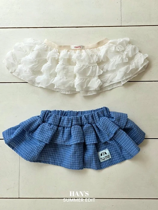 Layered Skirt (Blue)