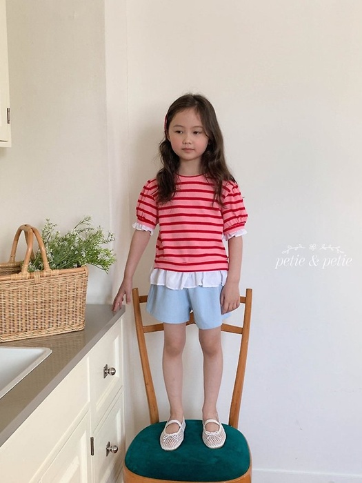 Nine Stripe Frill Sweatshirt Nine Stripe Frill Sweatshirt
