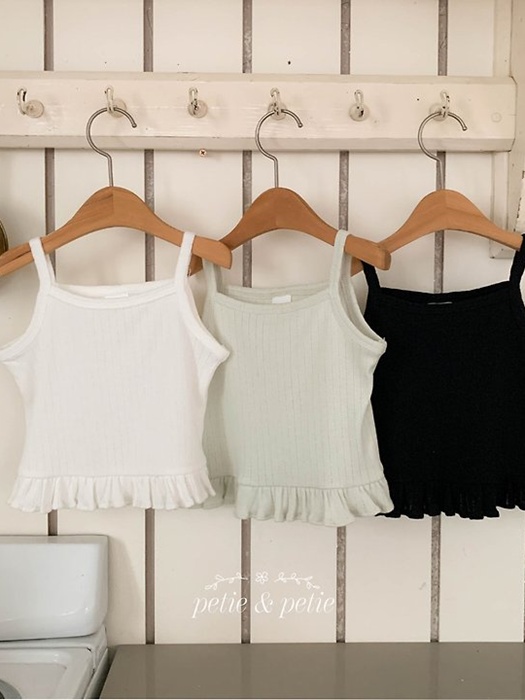 Eyelet Frill Sleeveless Eyelet Frill Sleeveless