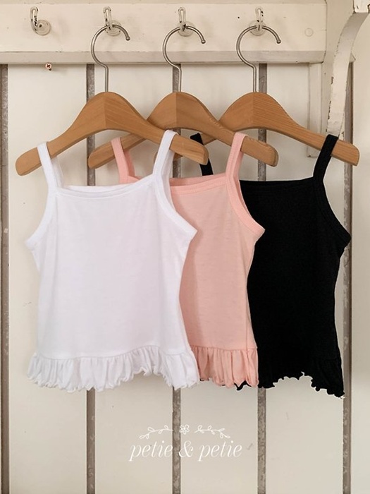 Plain Frill Sleeveless Plain Frill Sleeveless