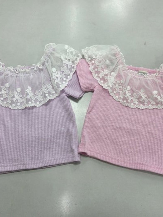 Eyelet Tee