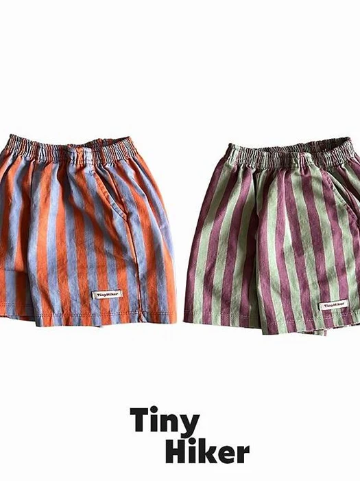 Capri Stripe Shorts Capri Stripe Shorts