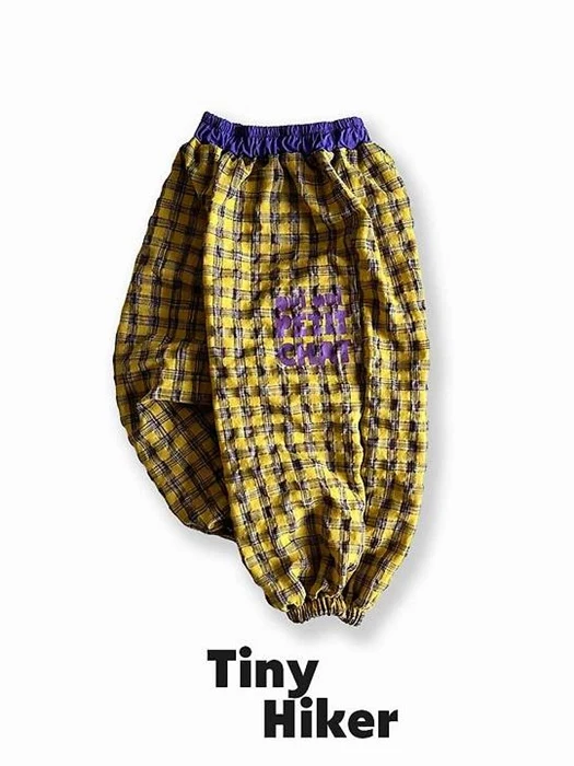 Bear Paw Check Jogger Pants Bear Paw Check Jogger Pants
