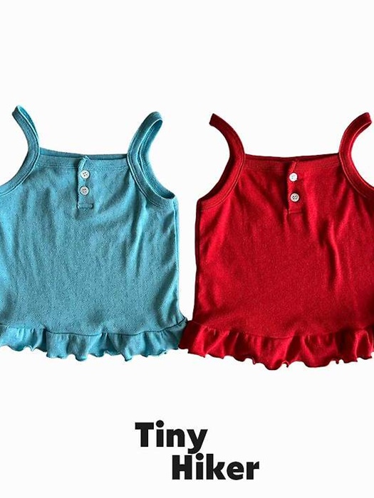 Madeleine Frill Sleeveless Tee
