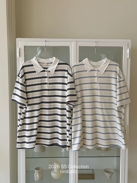 Adult Poki Collar Tee