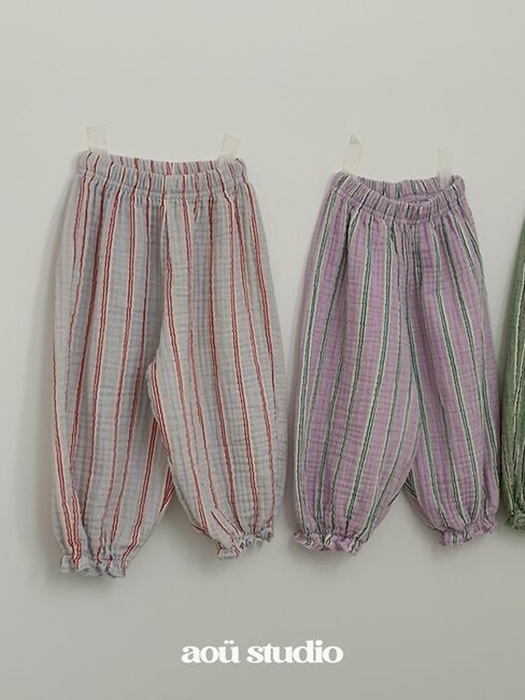 Hie Stripe Jogger Pants