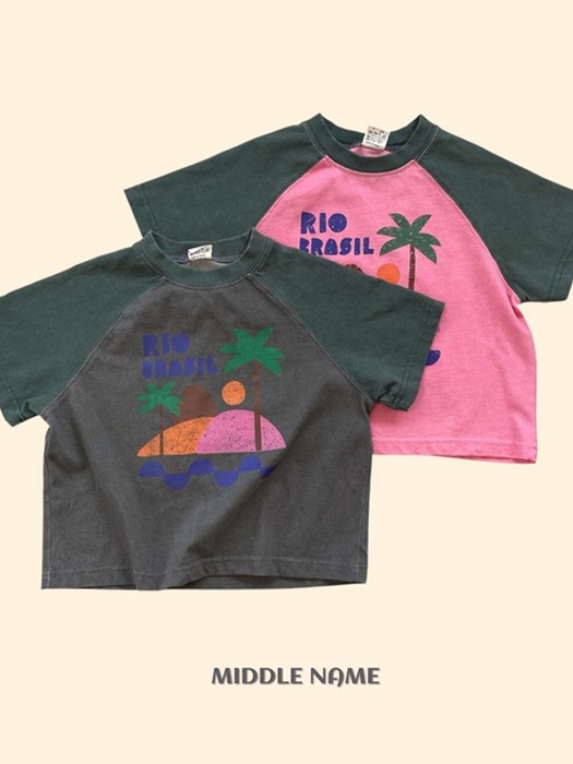 Pigment Palm Tree Tee