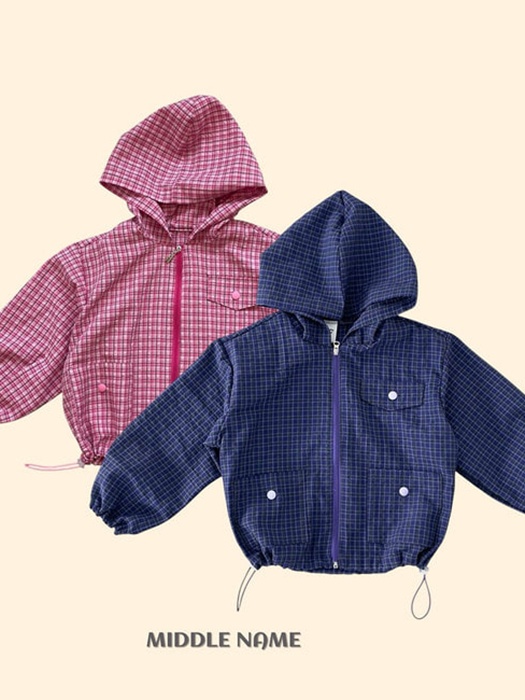 Summer Check Windbreaker